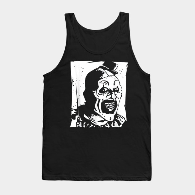 Art The Clown Tank Top by Jusstea